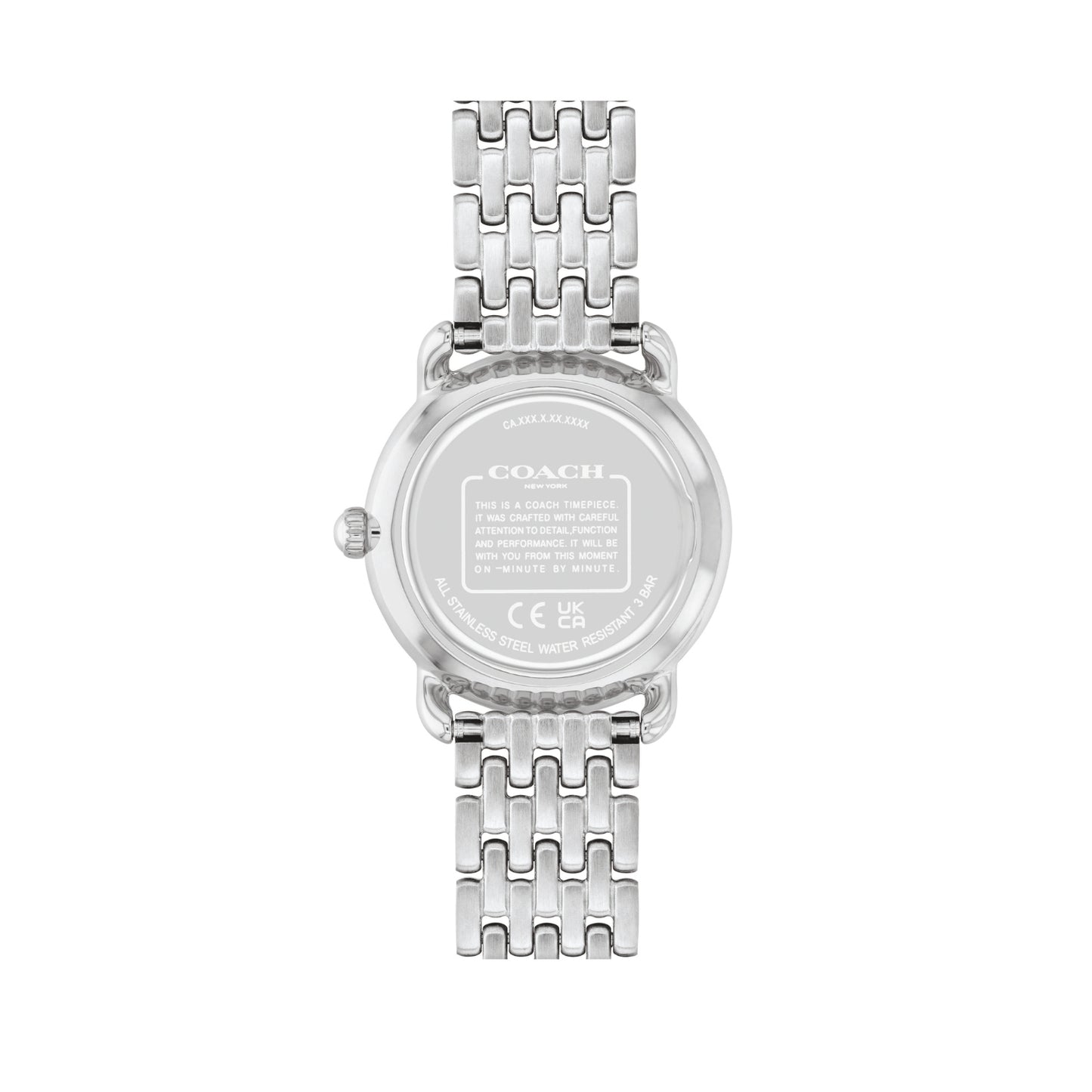 Coach ELLIOT 28 mm Silver Dial Women Watch 14504369