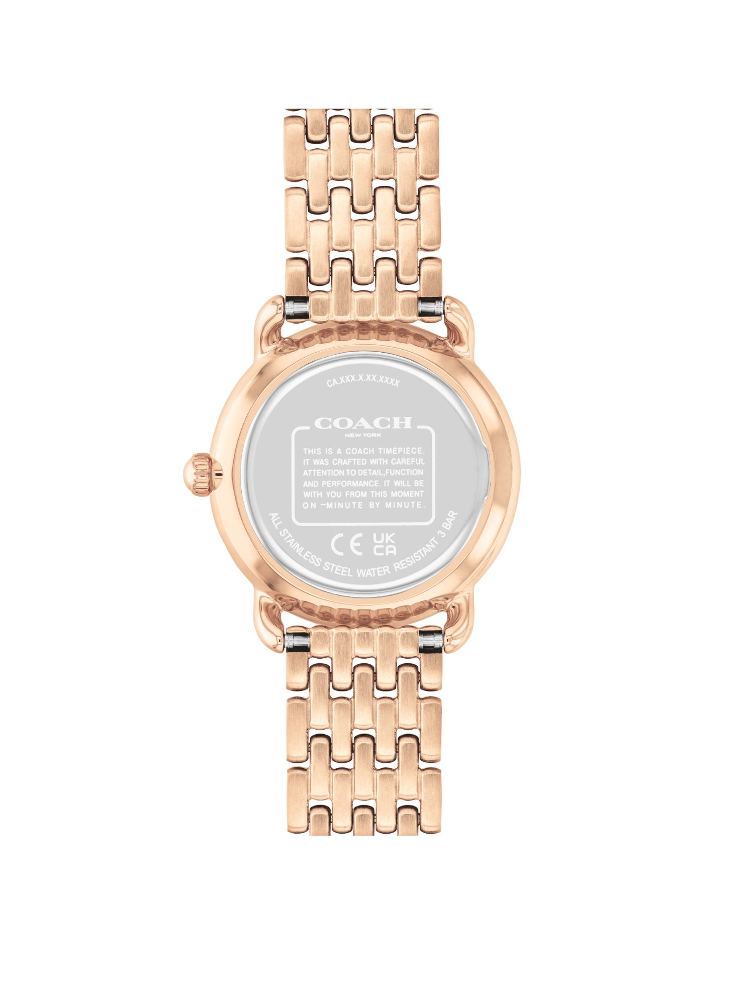 Coach ELLIOT 28 mm Gold Dial Women Watch 14504371