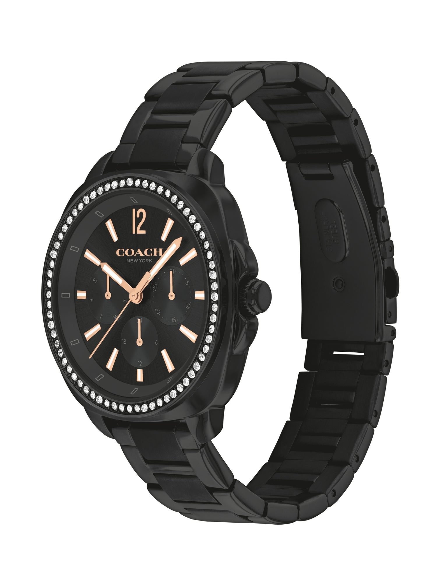 Coach KITT 38 mm Black Dial Women Watch 14504396
