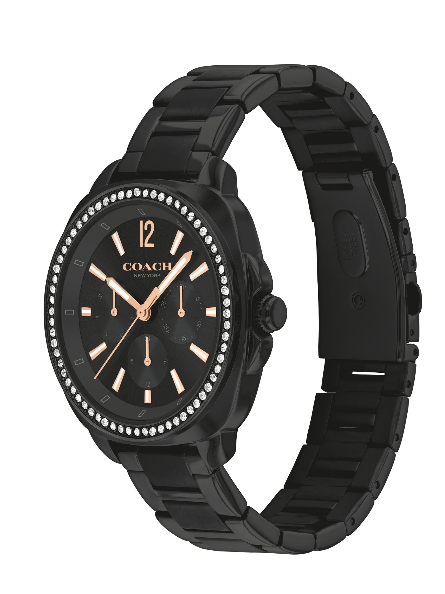 Coach KITT 38 mm Black Dial Women Watch 14504396