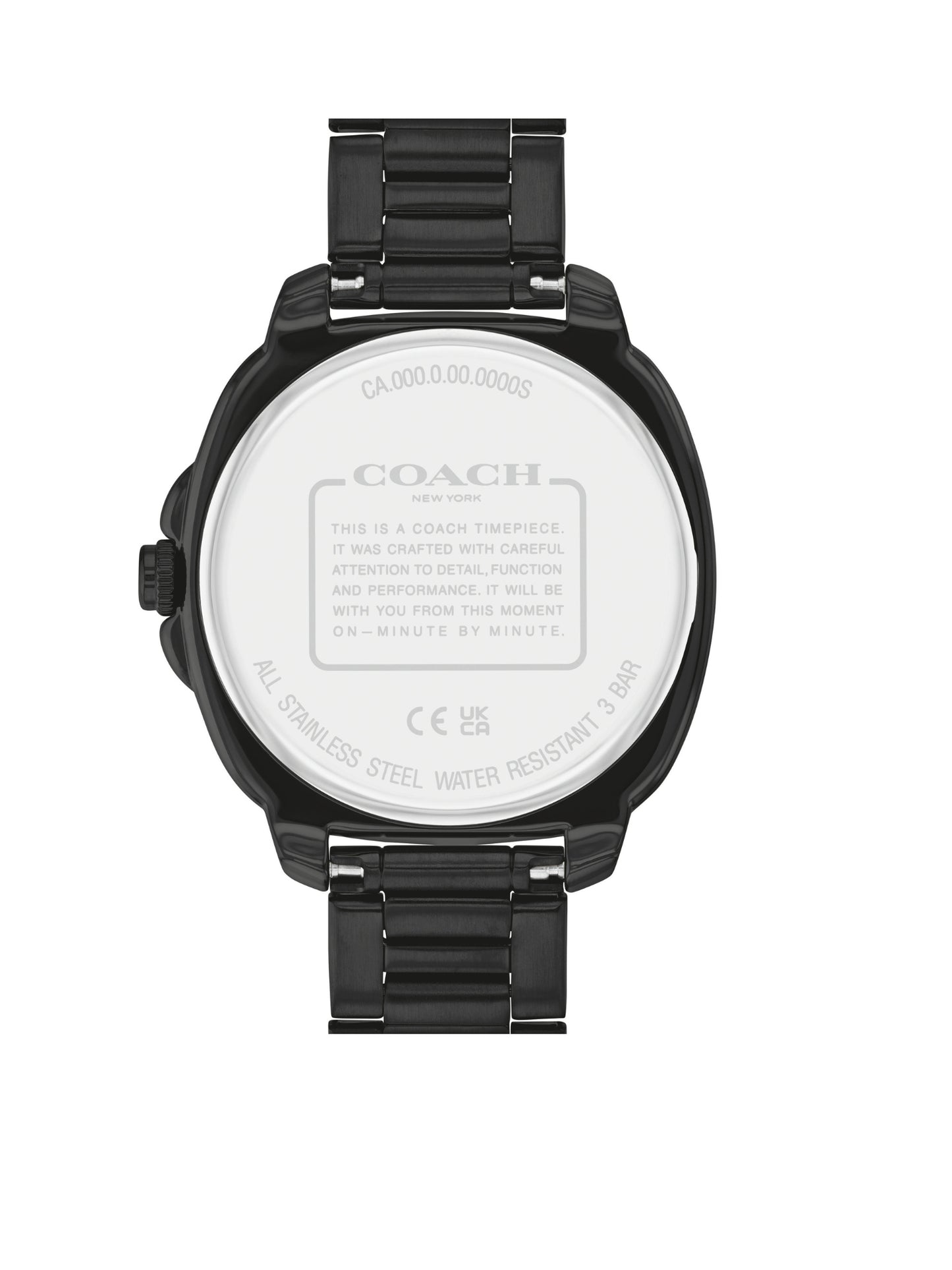 Coach KITT 38 mm Black Dial Women Watch 14504396