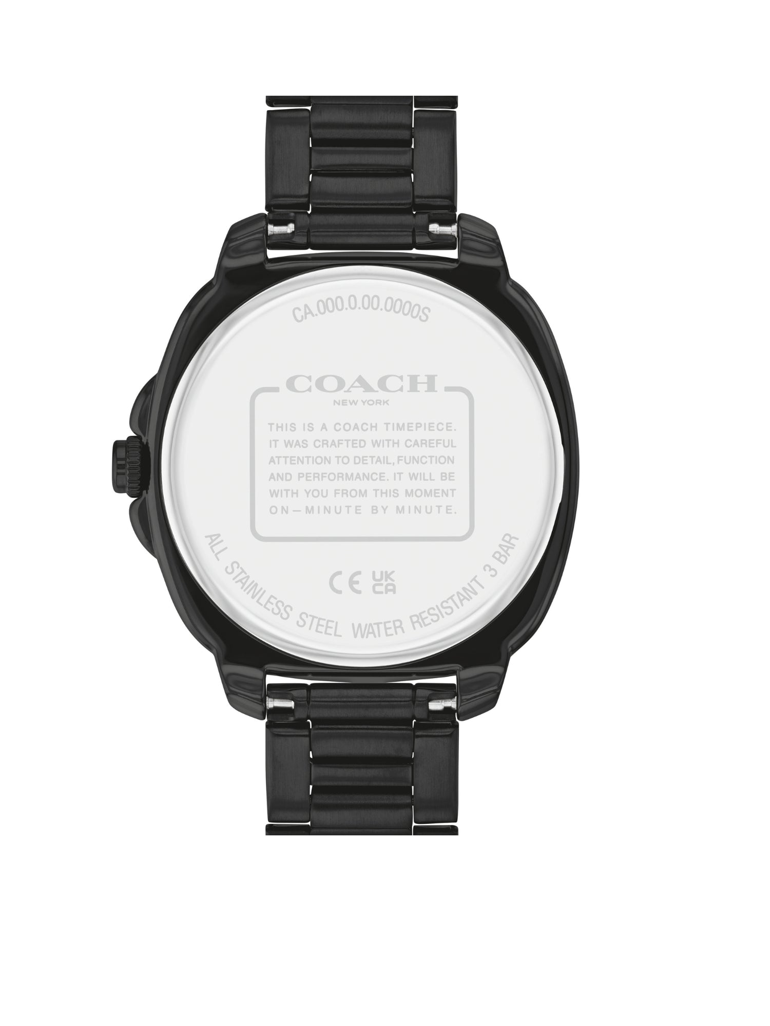 Coach KITT 38 mm Black Dial Women Watch 14504396