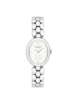 Coach Sammy White Oval 22.5 mm Dial Women Analog Watch 14504416