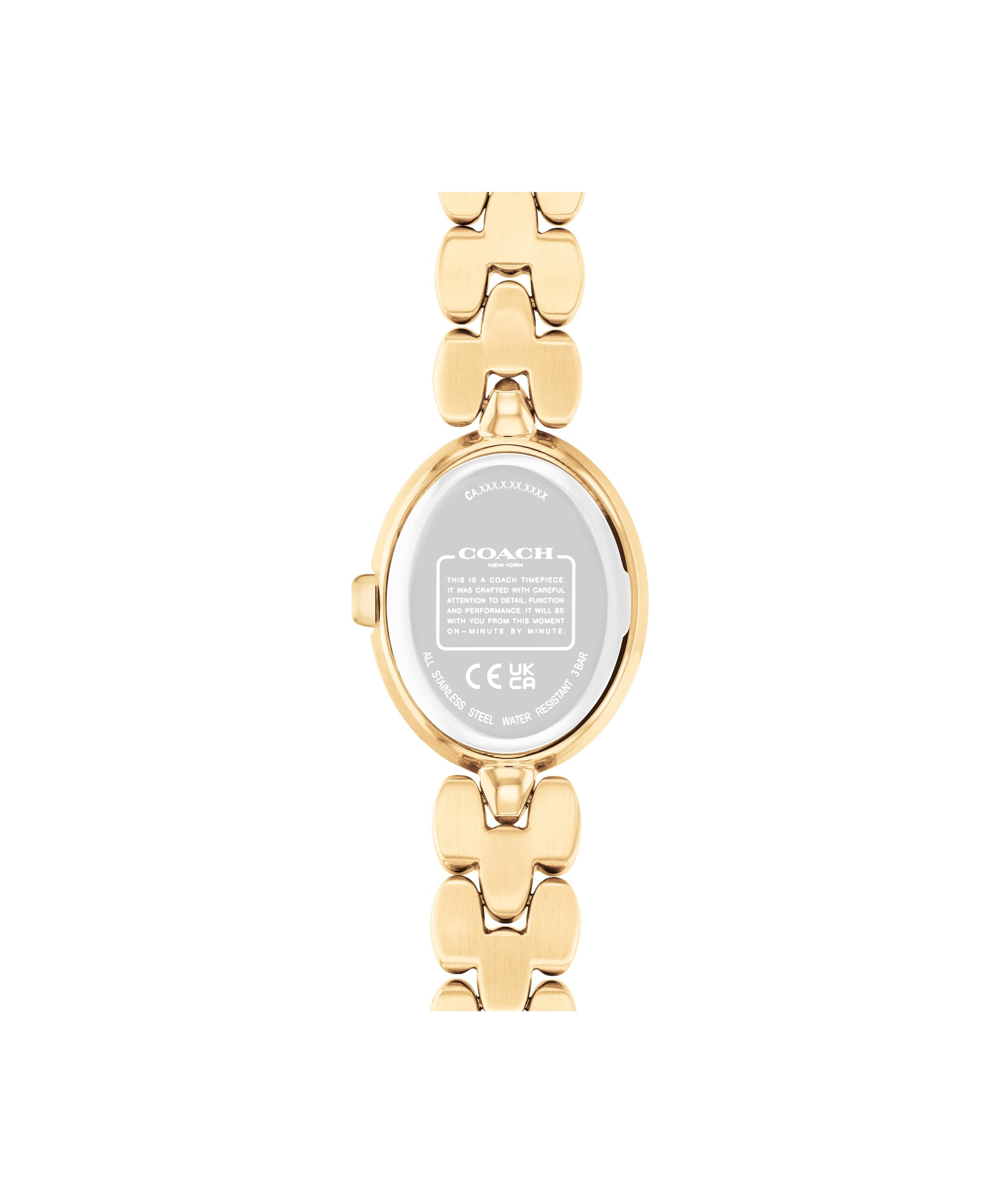 Coach SAMMY 22.5 mm Silver Dial Women Watch 14504417