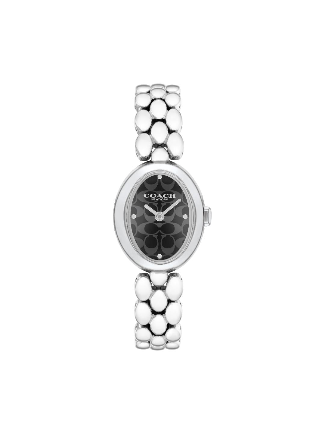 Coach Sammy Qtz Basic Black Oval Dial Women's Watch 14504420