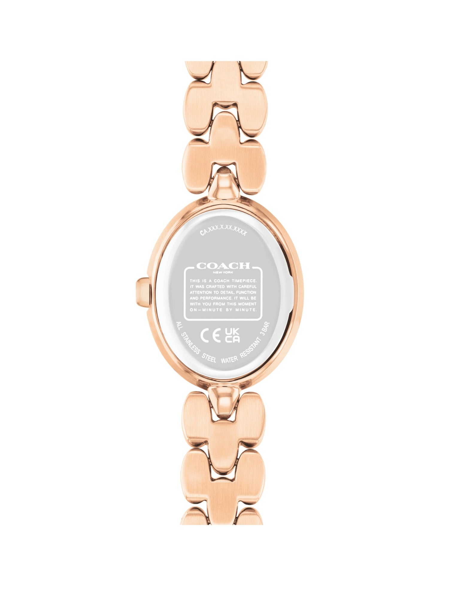 Coach SAMMY 22.5 mm Silver Dial Women Watch 14504437