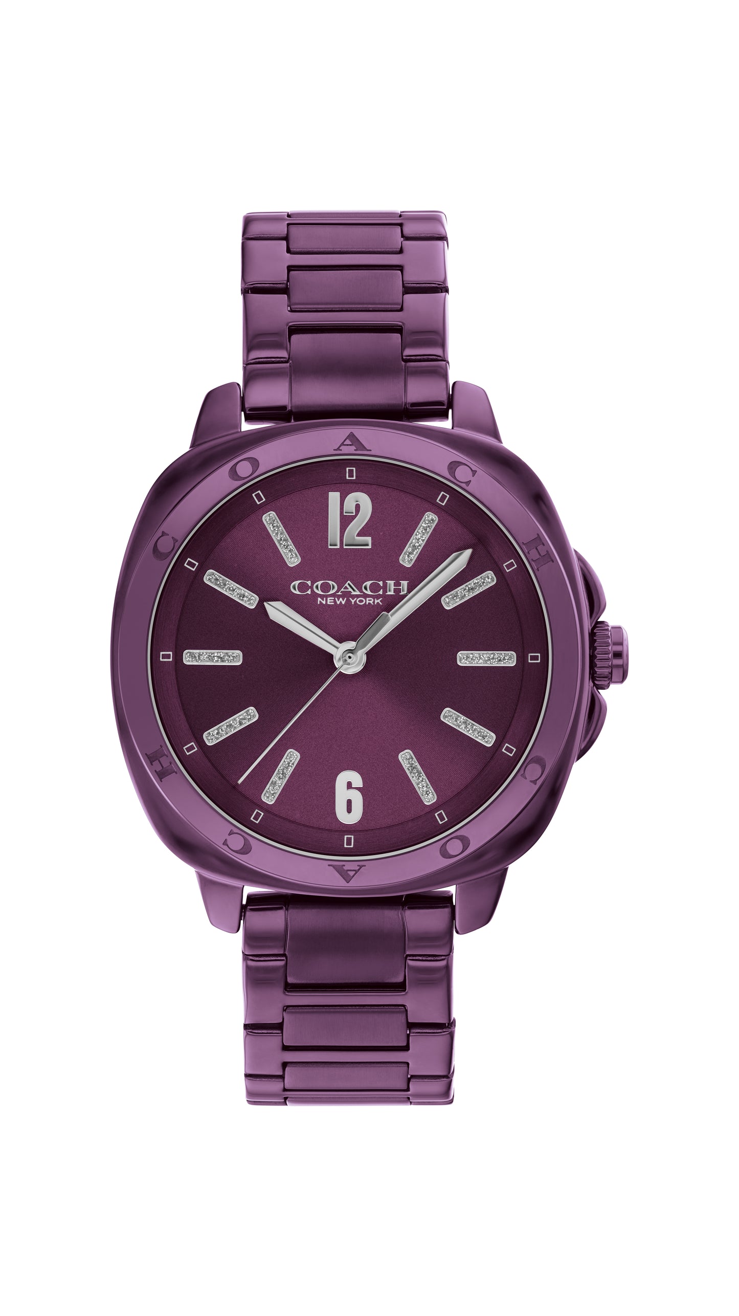 Coach KITT 34 mm Purple Dial Women Watch 14504466