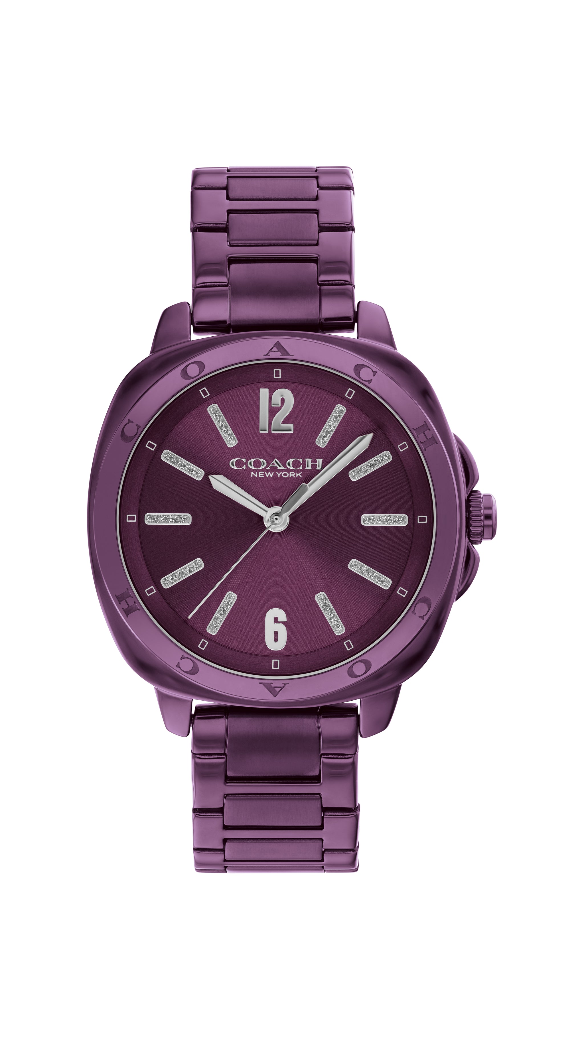 Coach KITT 34 mm Purple Dial Women Watch 14504466