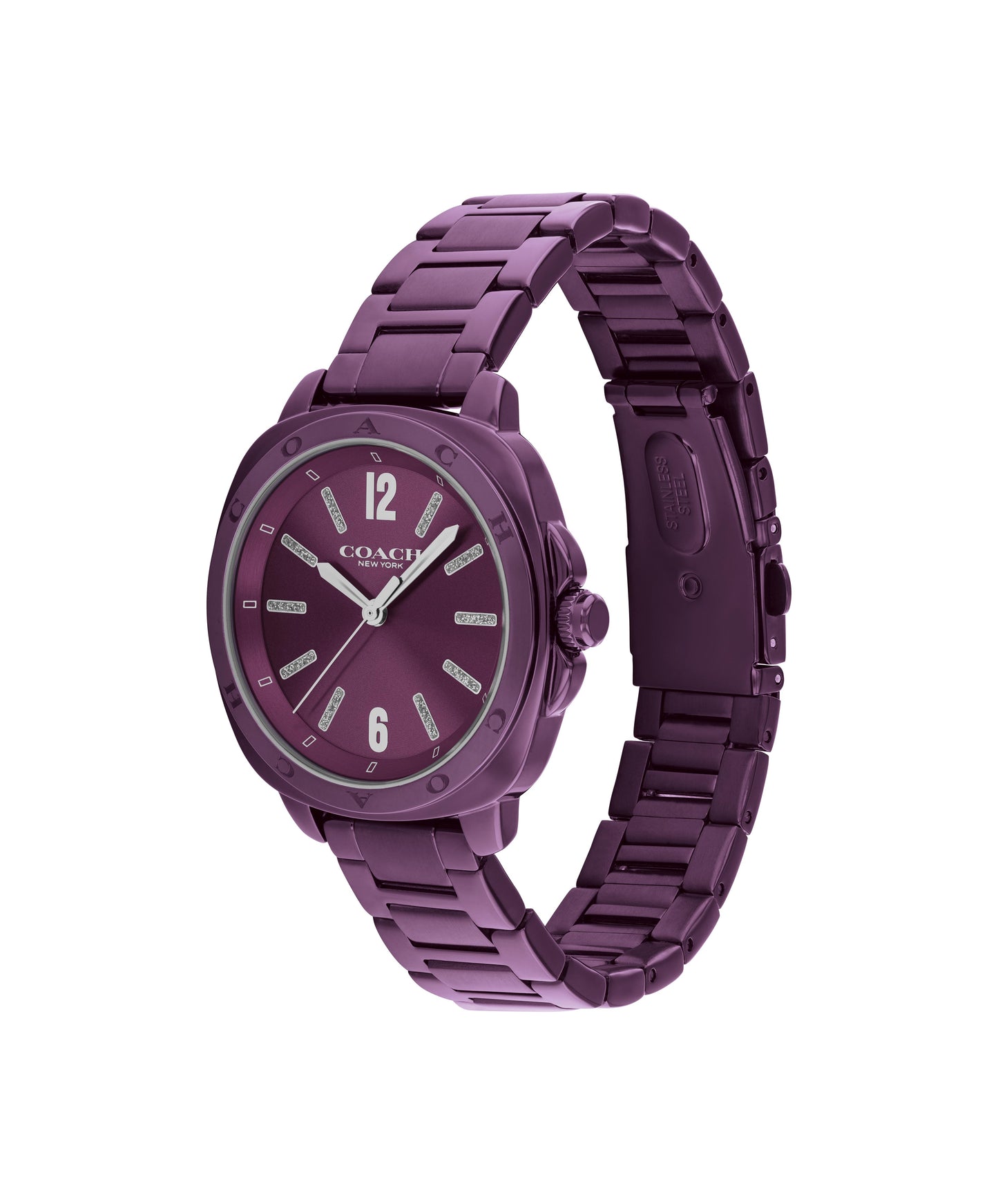Coach KITT 34 mm Purple Dial Women Watch 14504466