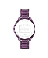 Coach KITT 34 mm Purple Dial Women Watch 14504466