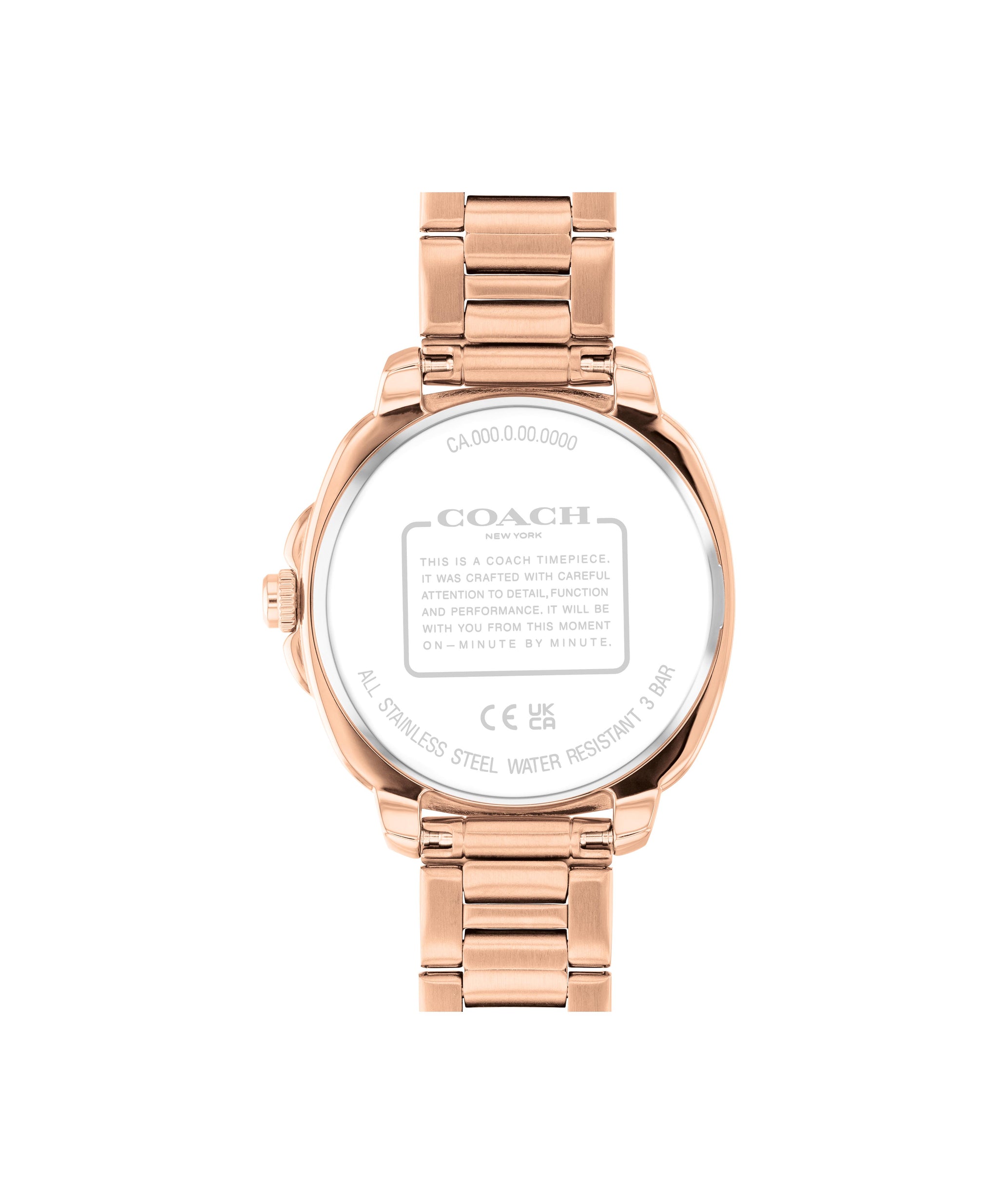 Coach KITT 34 mm Blue Dial Women Watch 14504467