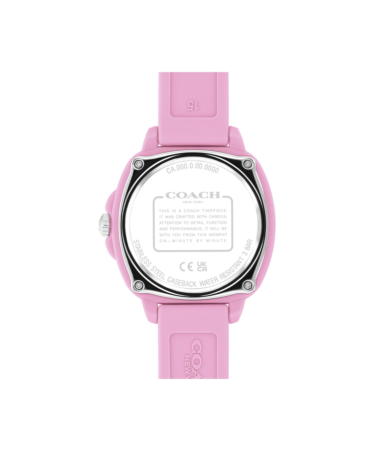 Coach KITT 35.4 mm Pink Dial Women Watch 14504471