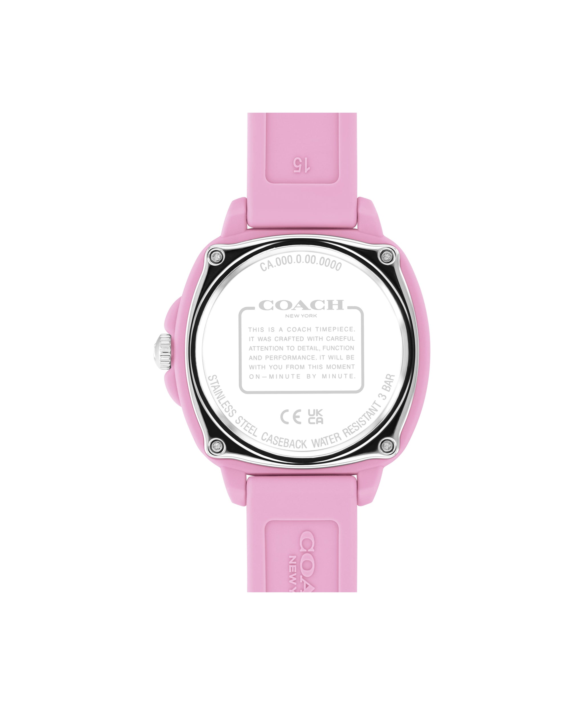 Coach KITT 35.4 mm Pink Dial Women Watch 14504471