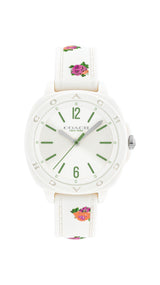 Coach KITT 35.4 mm White Dial Women Watch 14504473