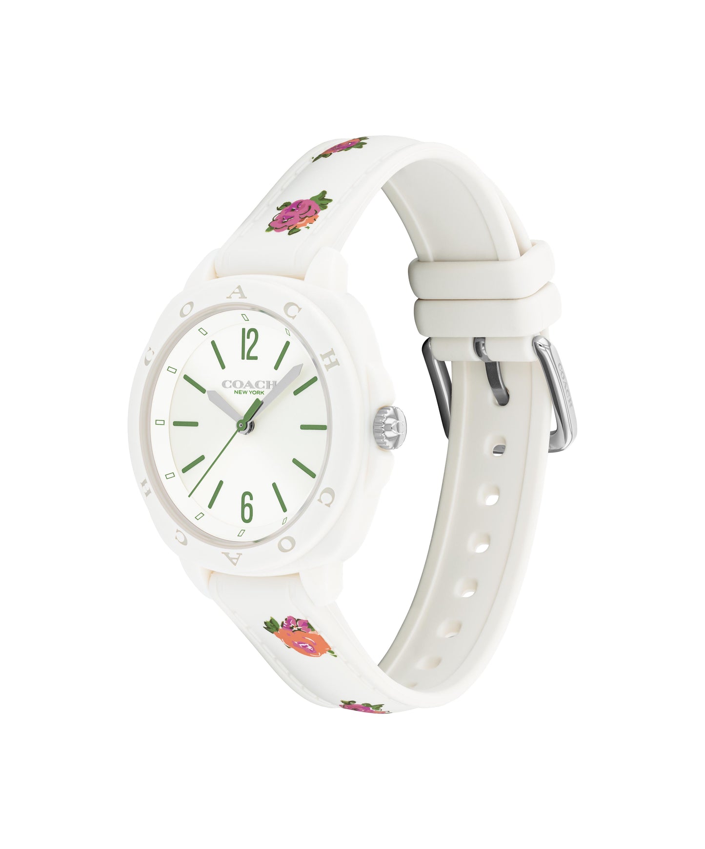 Coach KITT 35.4 mm White Dial Women Watch 14504473