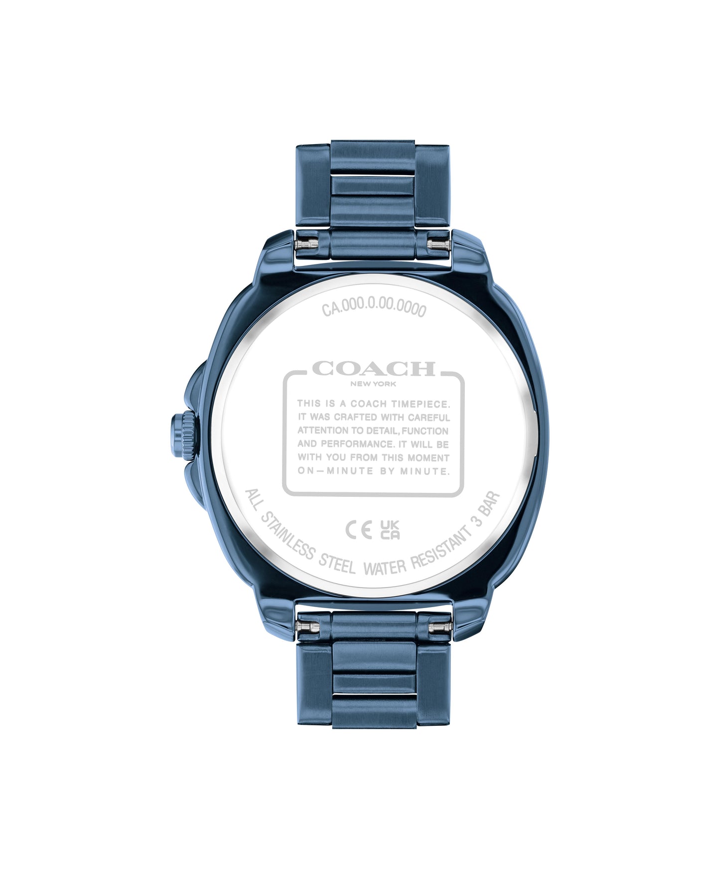 Coach KITT 38 mm Blue Dial Women Watch 14504476