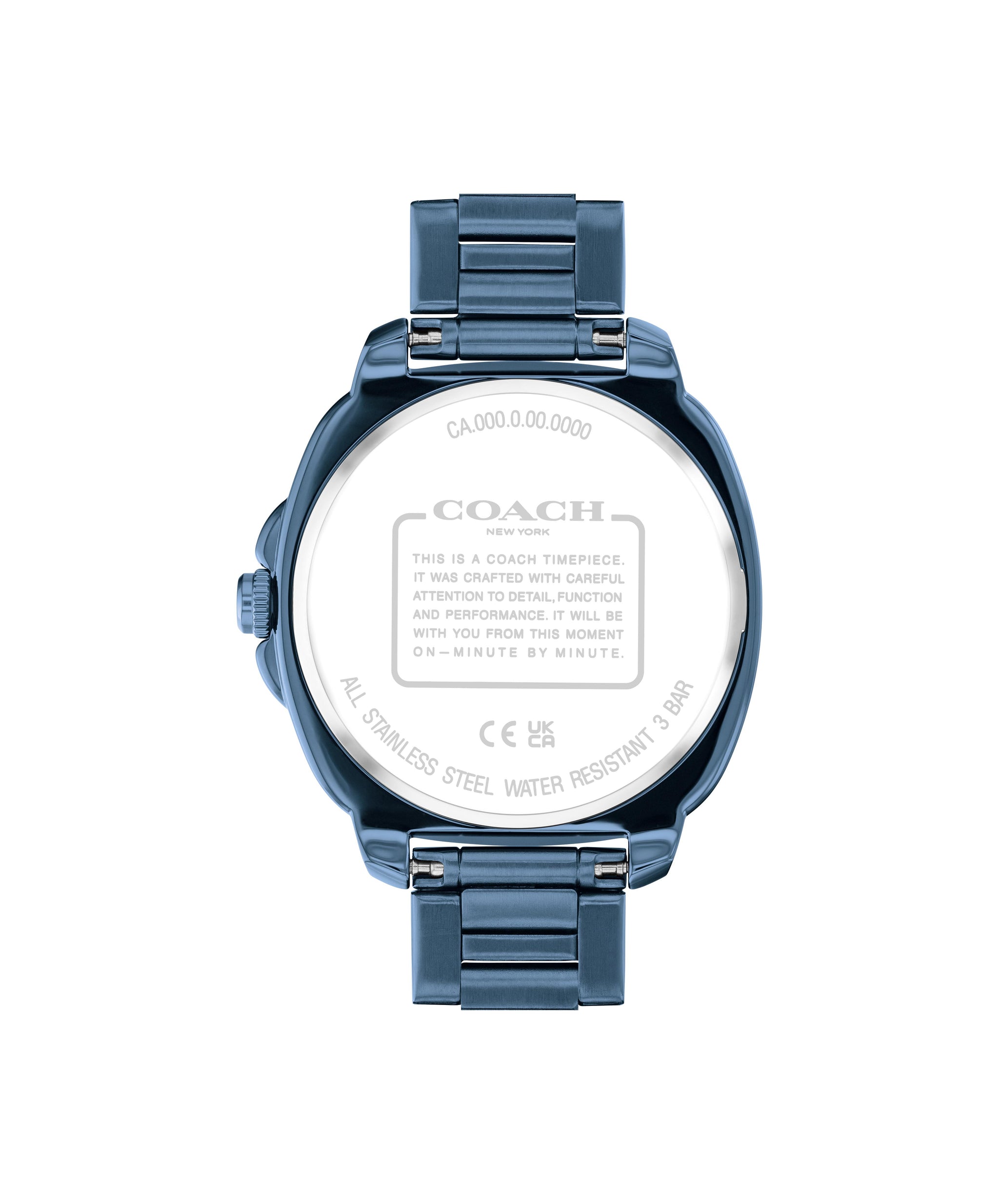 Coach KITT 38 mm Blue Dial Women Watch 14504476