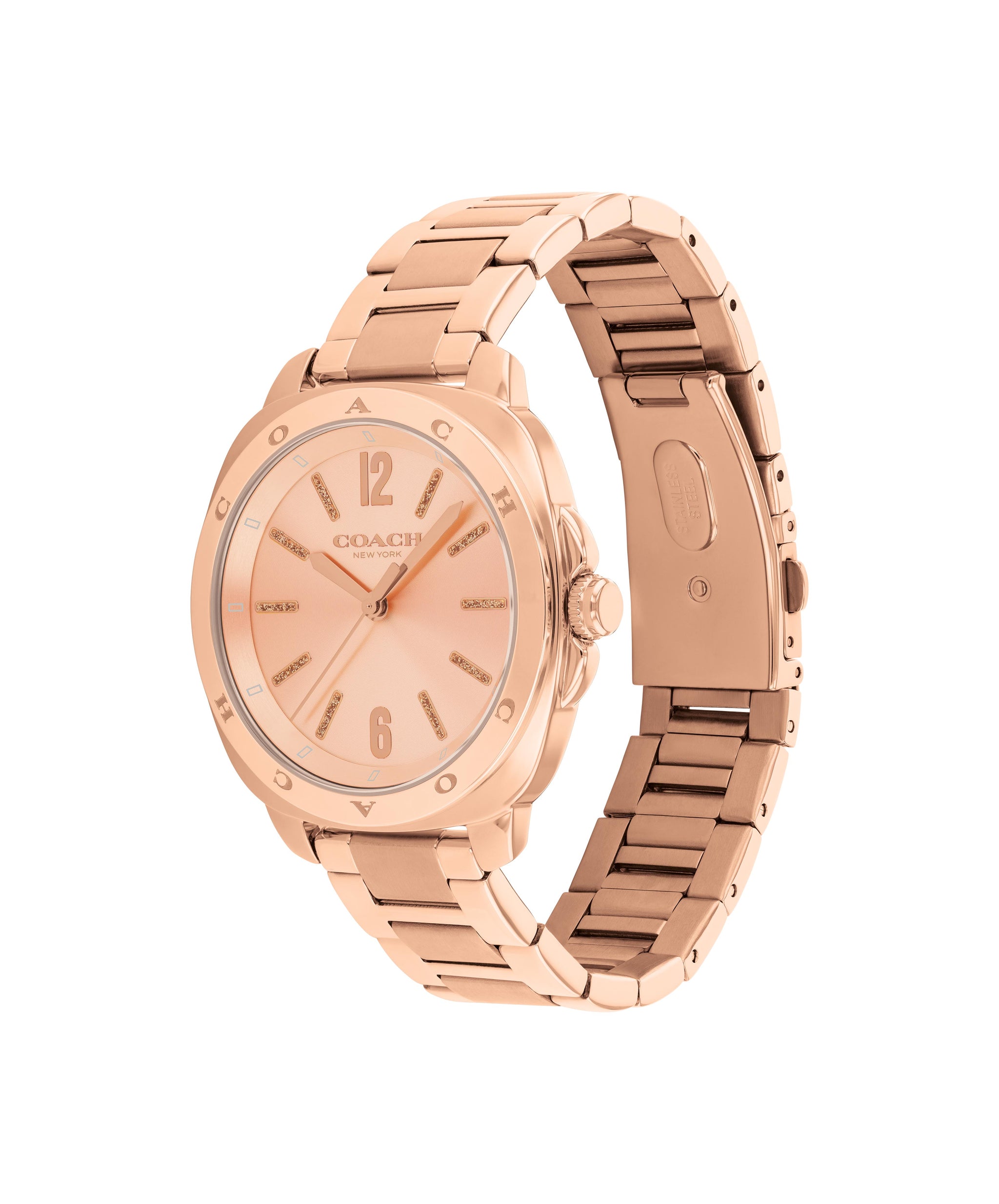 Coach KITT 38 mm Gold Dial Women Watch 14504479