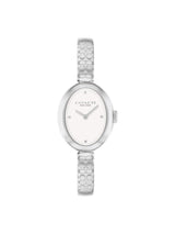 Coach Sammy White Oval 22.5 mm Dial Women Analog Watch 14504483