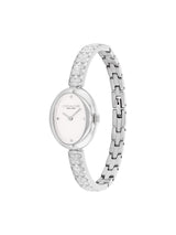 Coach Sammy White Oval 22.5 mm Dial Women Analog Watch 14504483