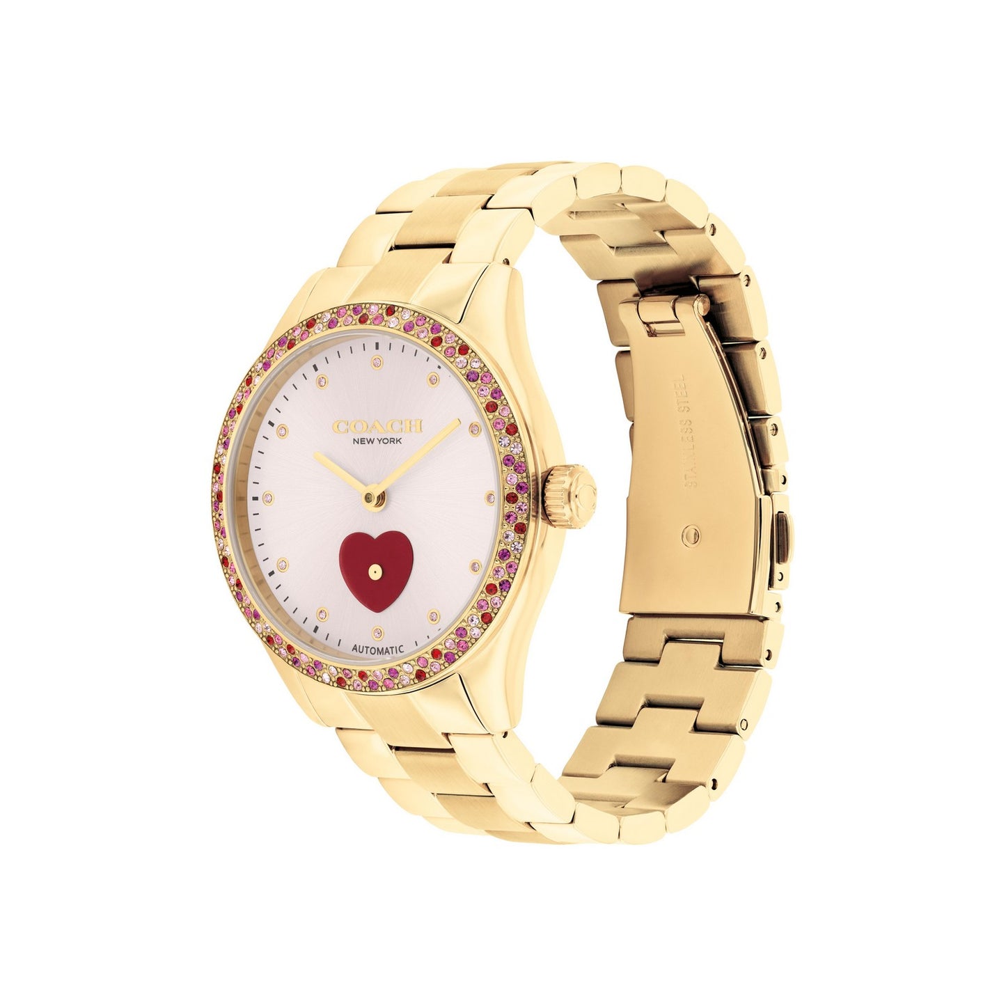 Coach BROOKS 38 mm Pink Dial Women Watch 14504487