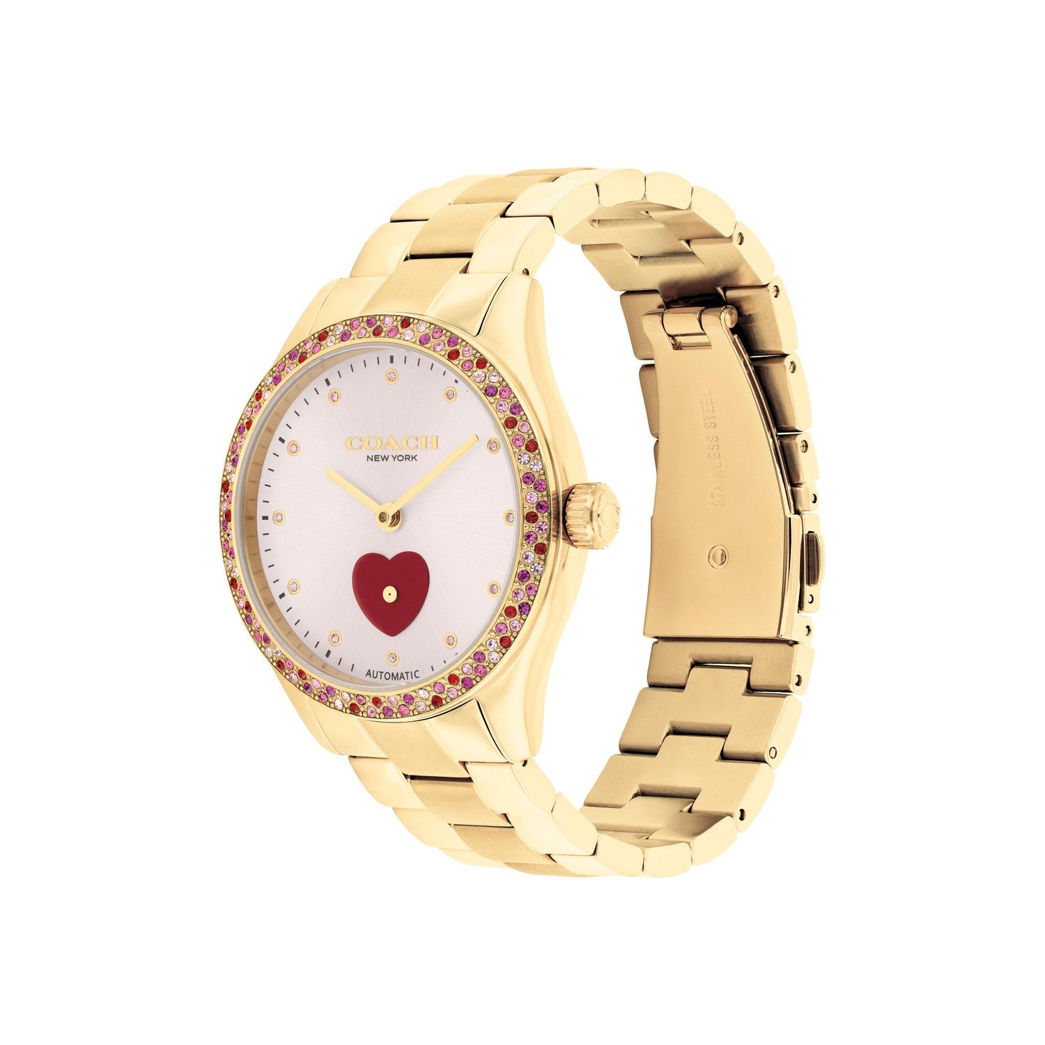 Coach BROOKS 38 mm Pink Dial Women Watch 14504487
