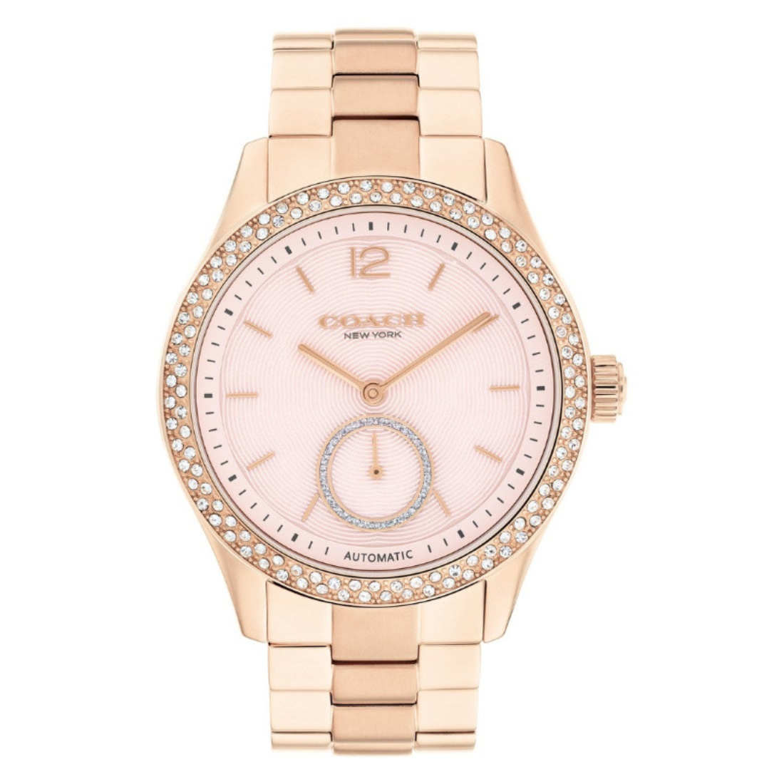 Coach BROOKS 38 mm Pink Dial Women Watch 14504488