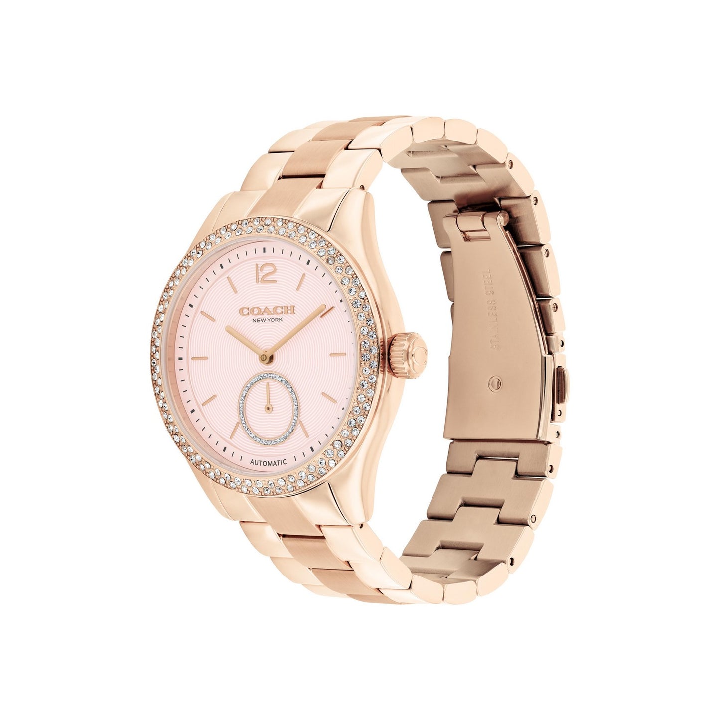 Coach BROOKS 38 mm Pink Dial Women Watch 14504488