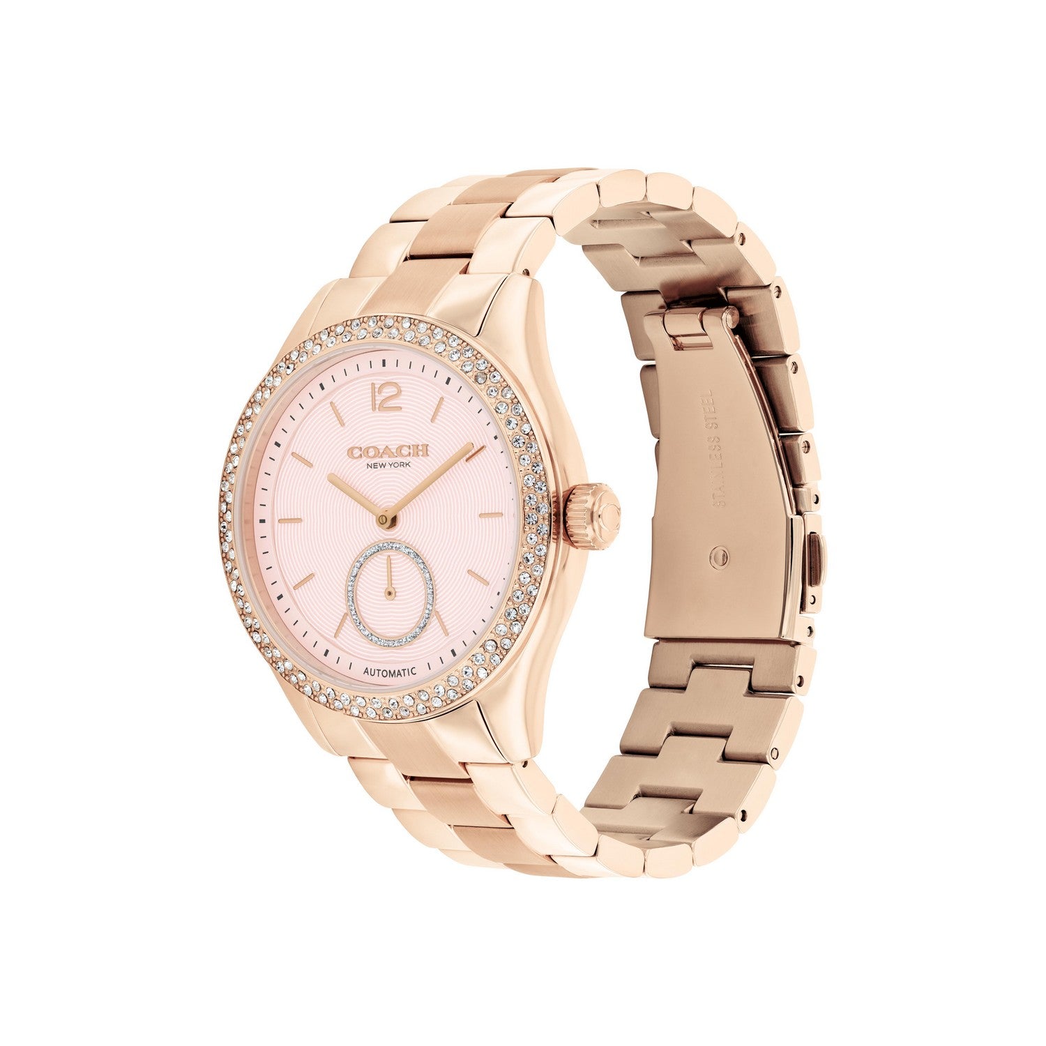 Coach BROOKS 38 mm Pink Dial Women Watch 14504488