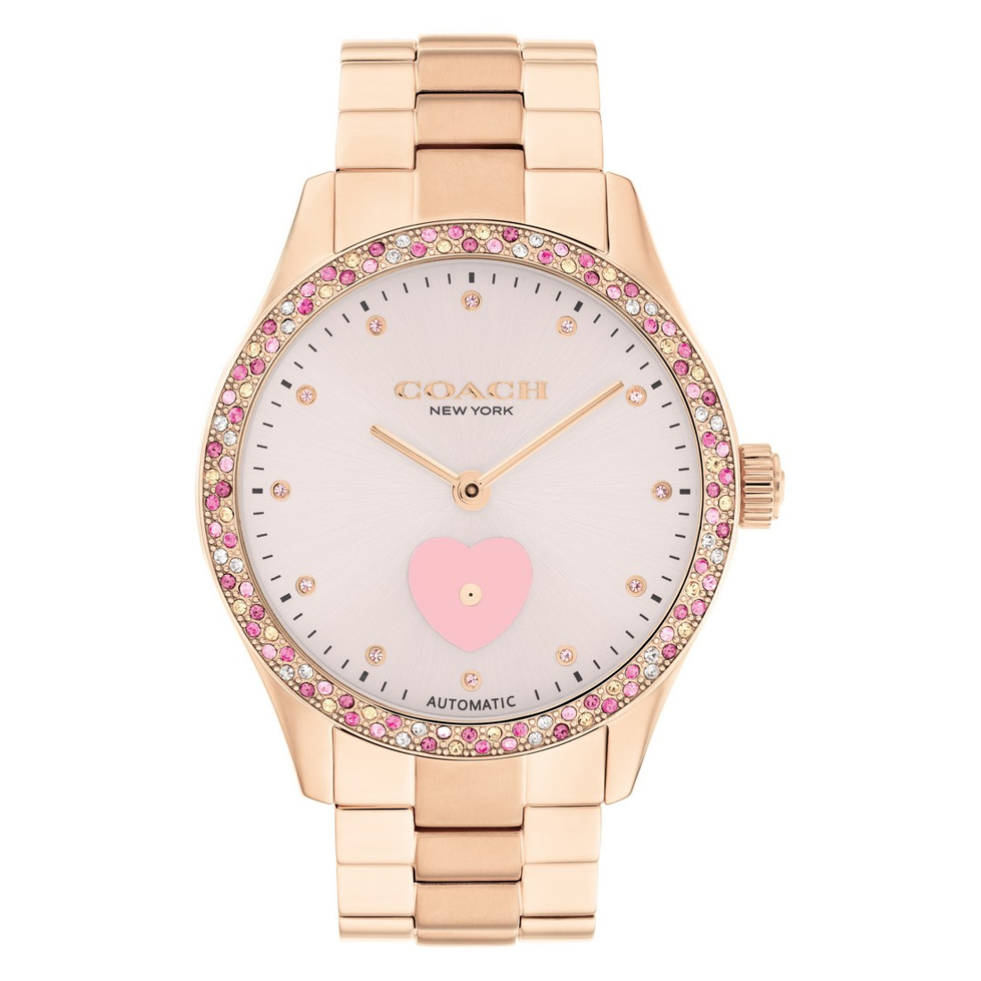 Coach BROOKS 38 mm Pink Dial Women Watch 14504523