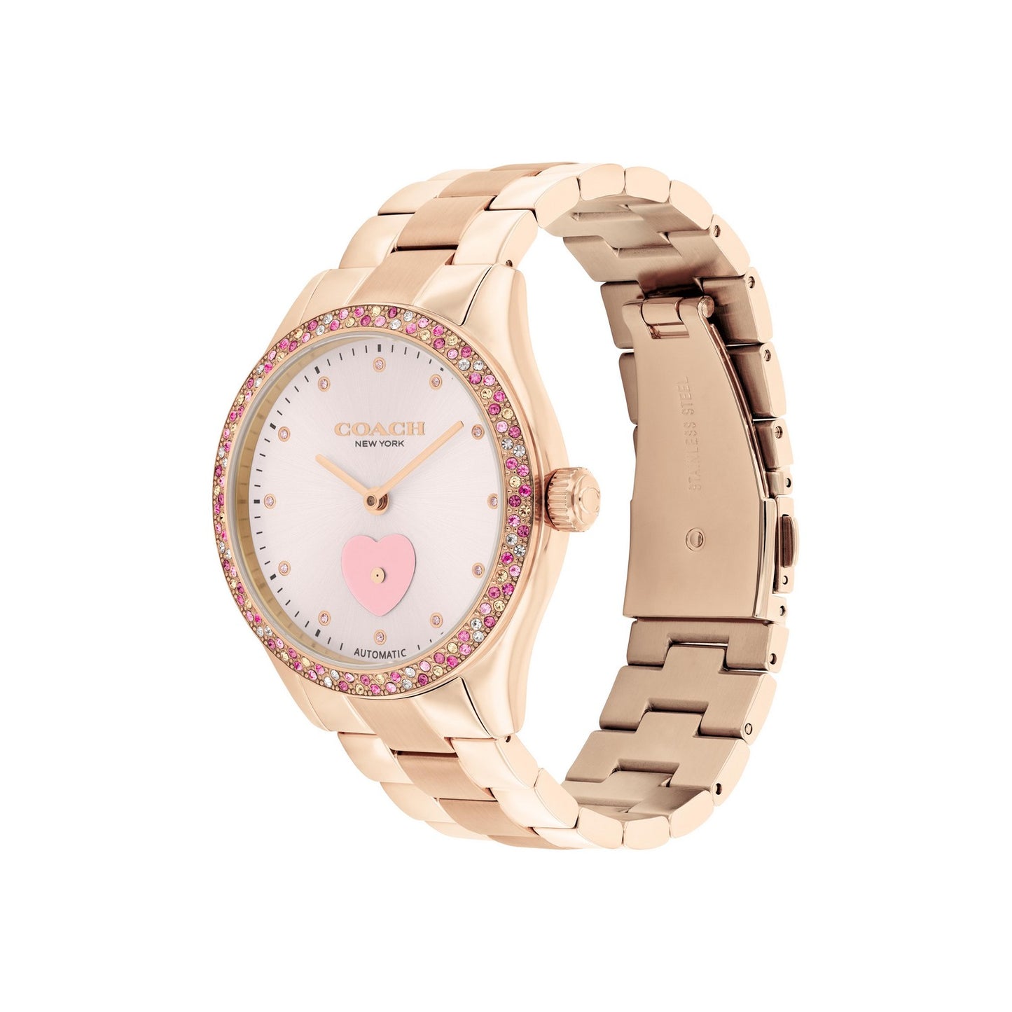 Coach BROOKS 38 mm Pink Dial Women Watch 14504523