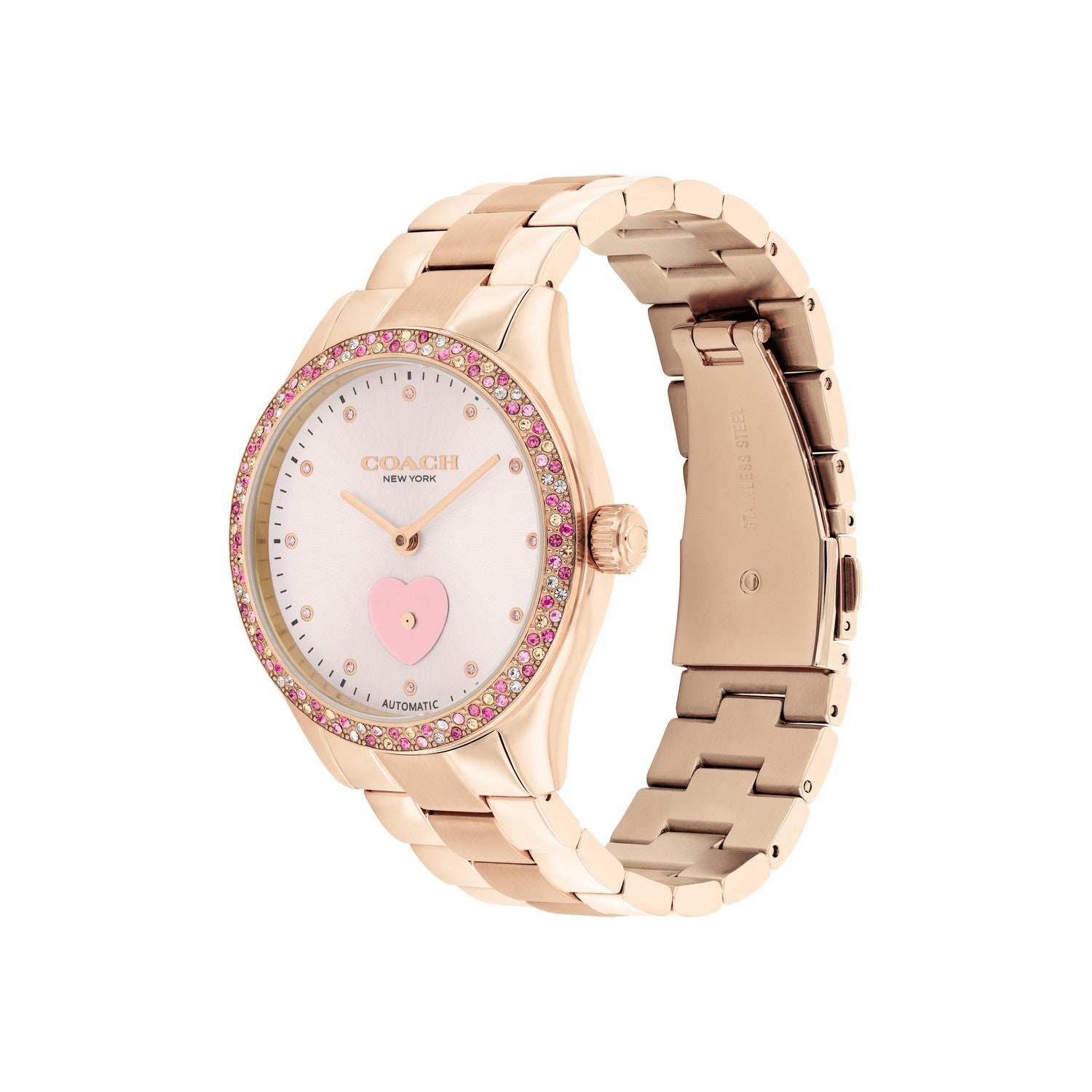 Coach BROOKS 38 mm Pink Dial Women Watch 14504523