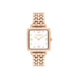 Coach CASS 28 mm White Dial Women Watch 14504532