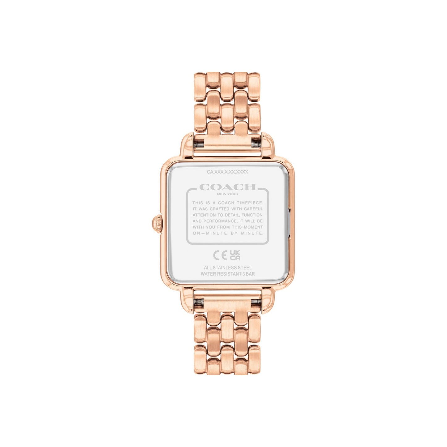 Coach CASS 28 mm White Dial Women Watch 14504532