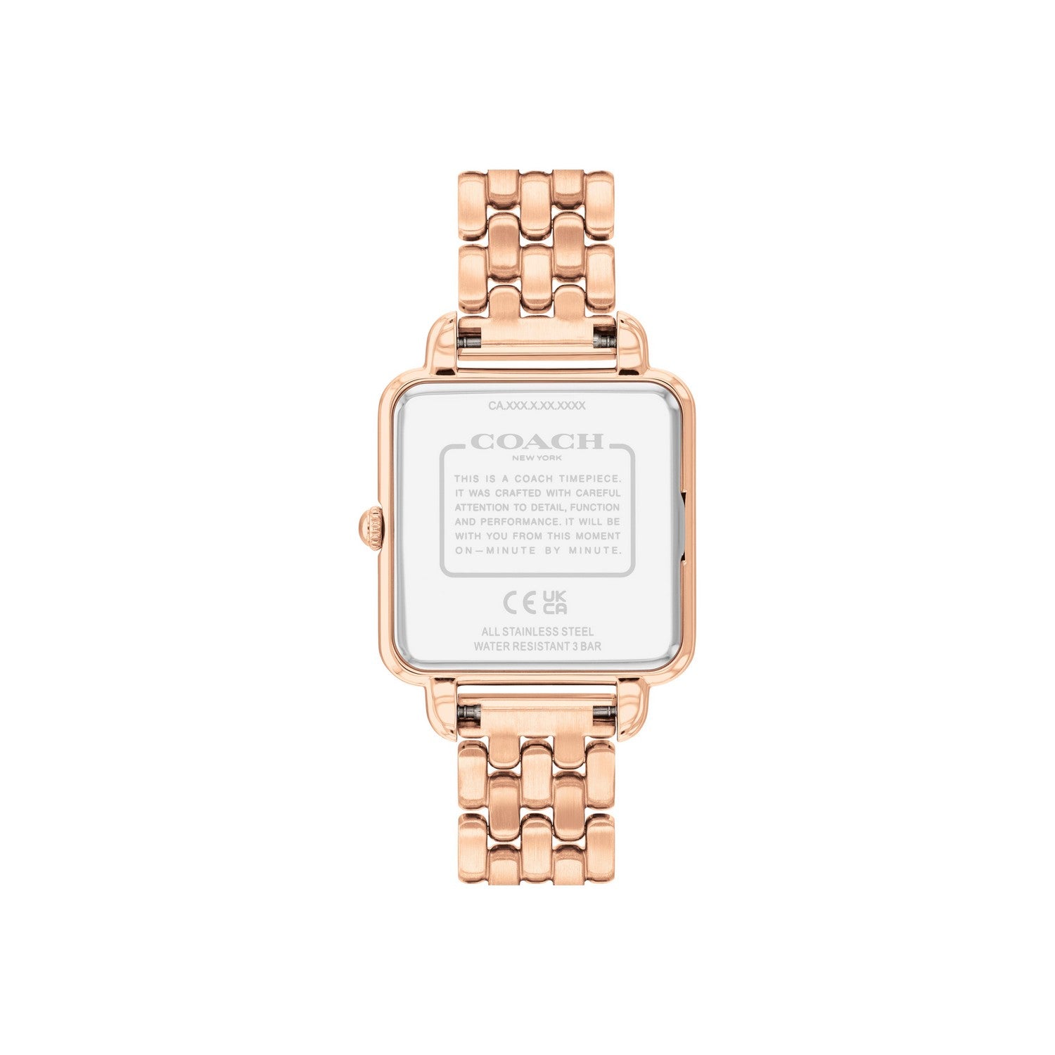 Coach CASS 28 mm White Dial Women Watch 14504532