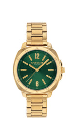 Coach KITT 34 mm Green Dial Women Watch 14504535