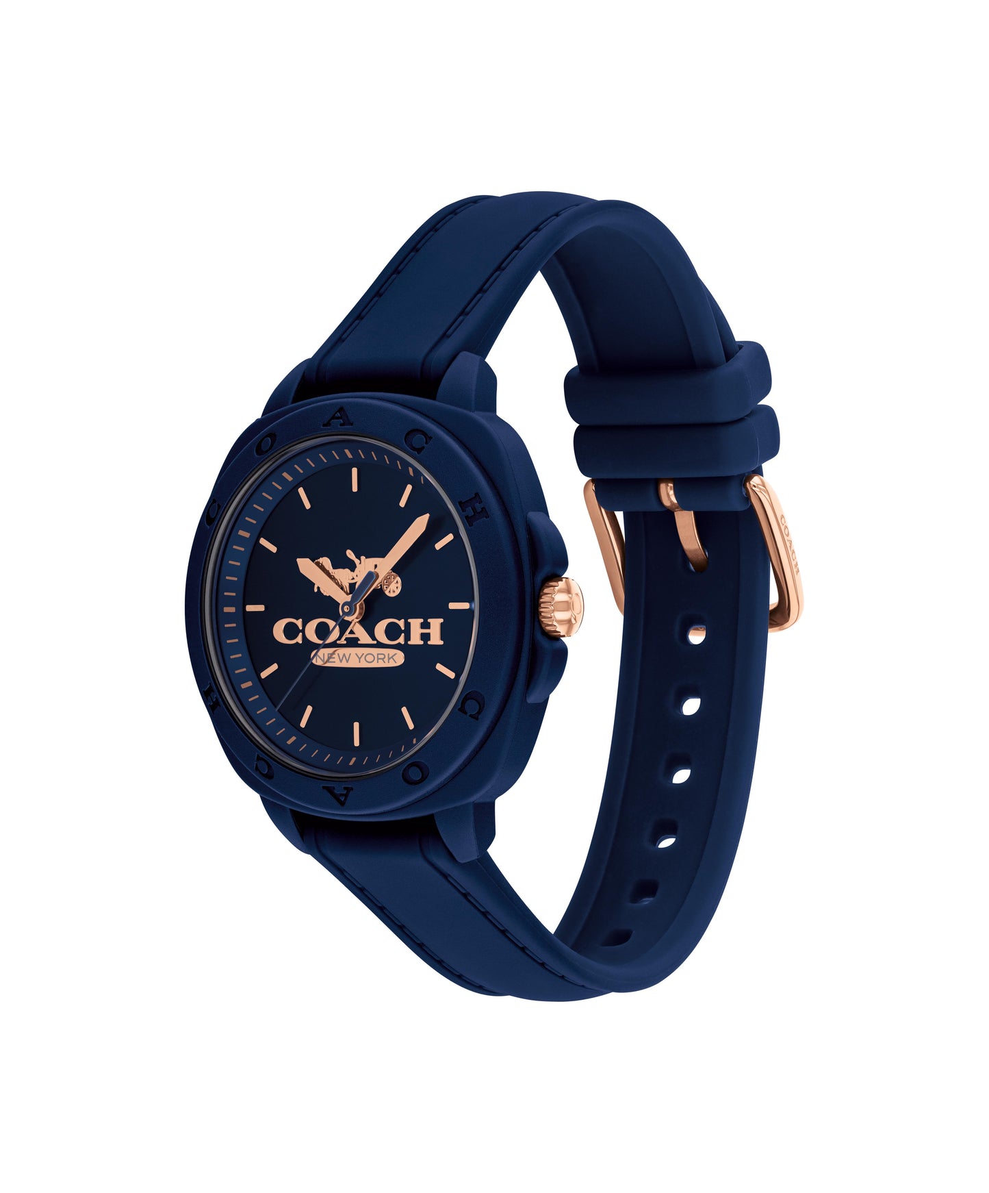 Coach KITT 35.4 mm Navy Dial Women Watch 14504540