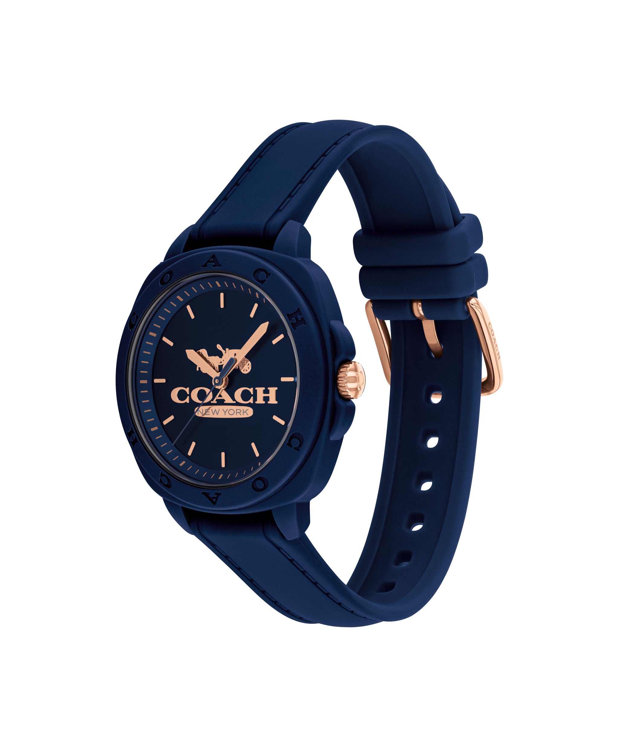 Coach KITT 35.4 mm Navy Dial Women Watch 14504540