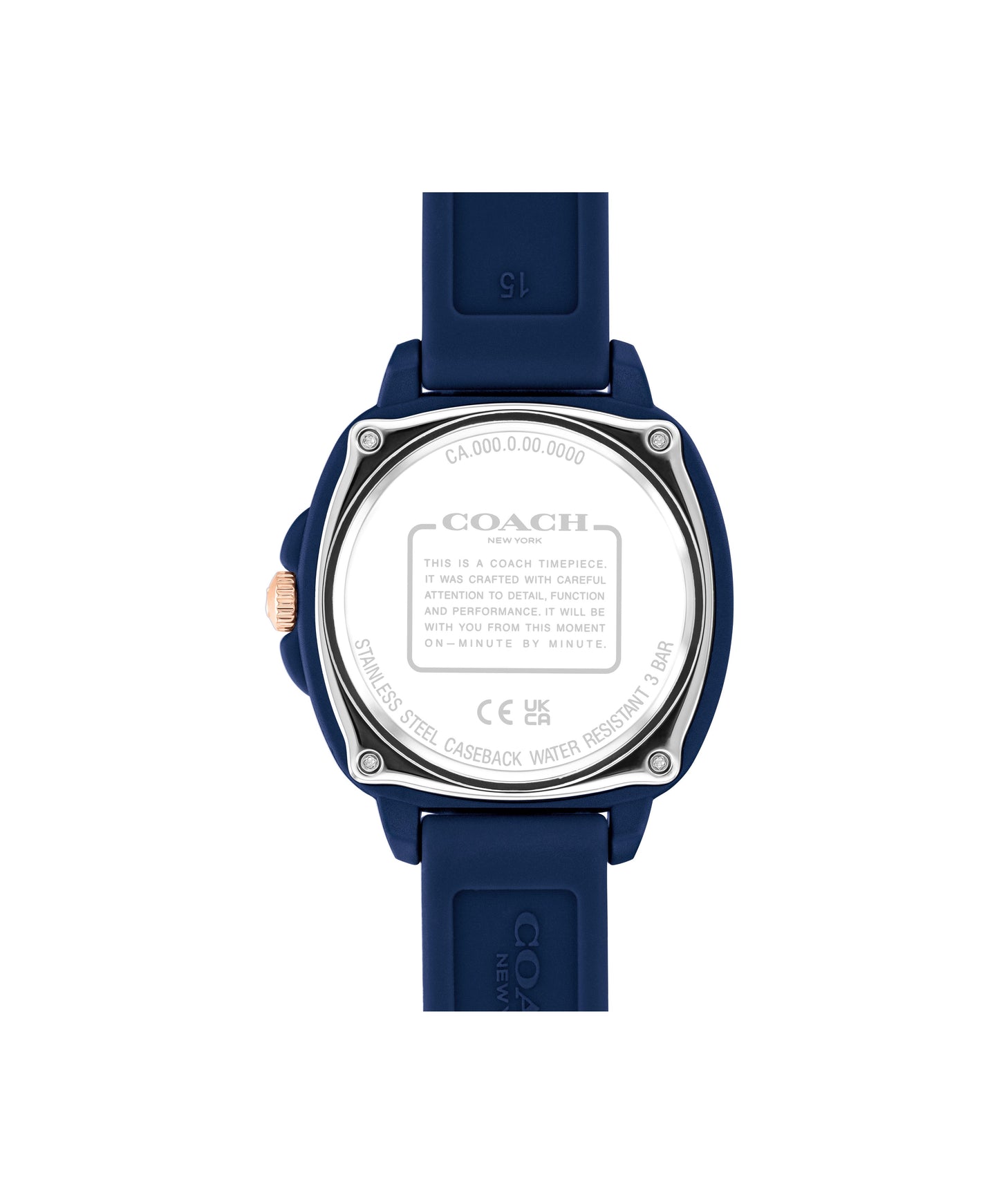 Coach KITT 35.4 mm Navy Dial Women Watch 14504540