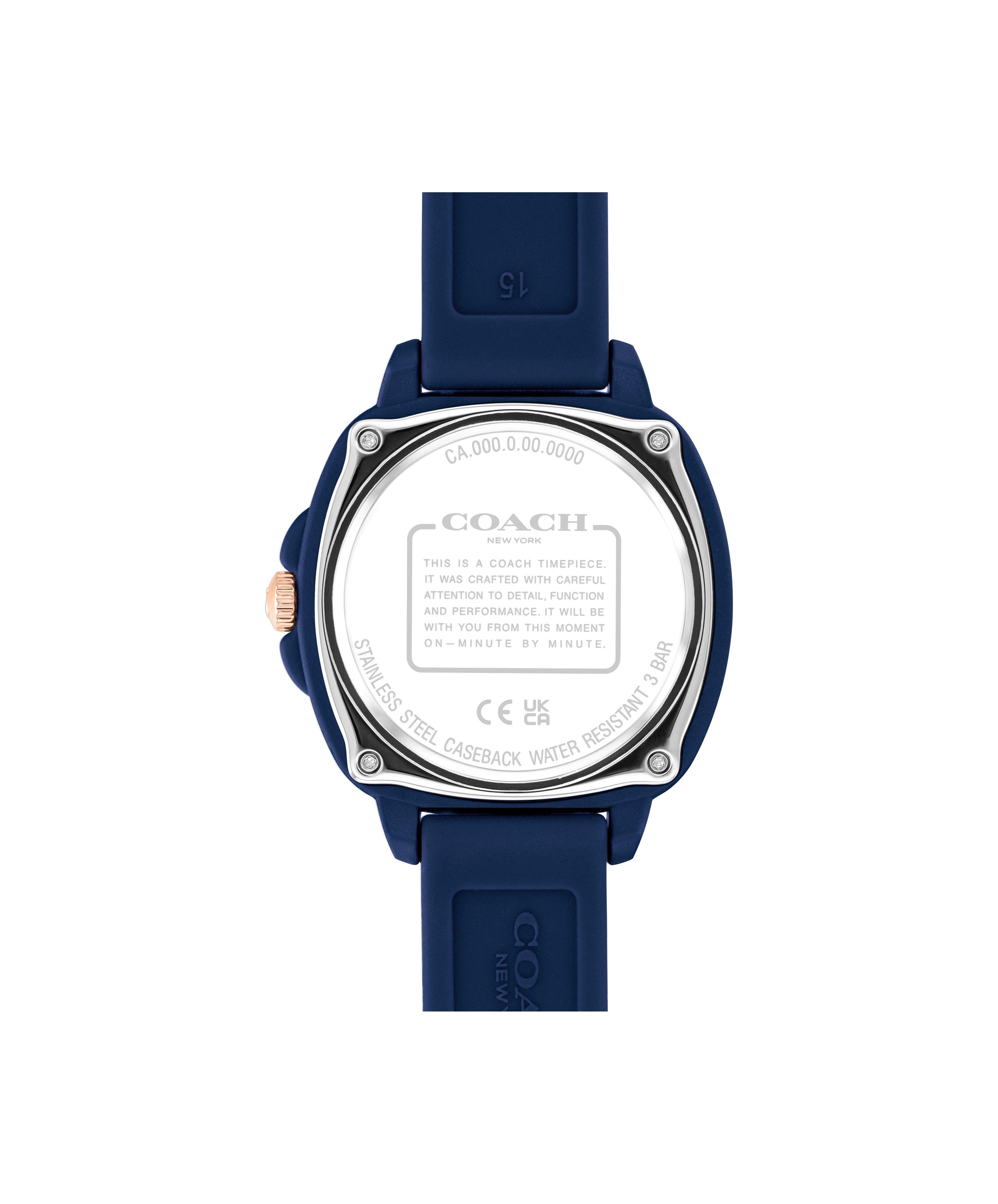 Coach KITT 35.4 mm Navy Dial Women Watch 14504540