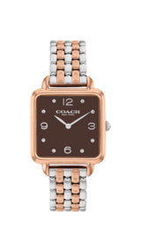Coach CASS 28 mm Brown Dial Women Watch 14504543