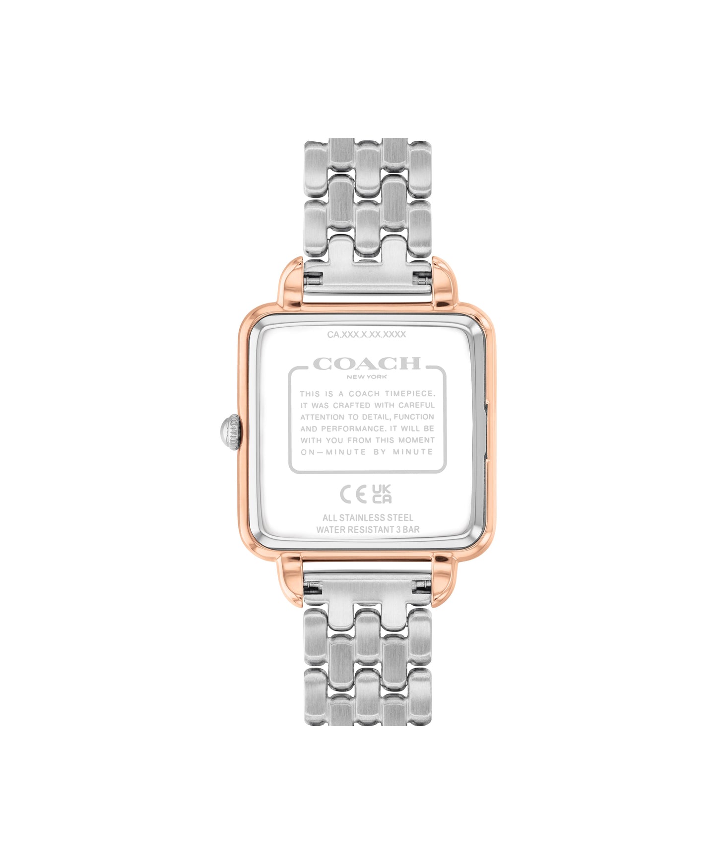 Coach CASS 28 mm Brown Dial Women Watch 14504543