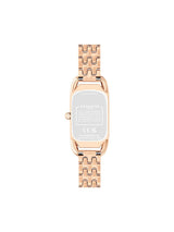 Coach Cadie Qtz Basic Slim Green Color Rectangle Dial Women's Watch - 14504551