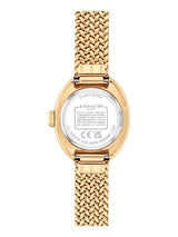 Coach Sammy Qtz Basic Mini Thin Gold Color Oval Dial Women's Watch - 14504567