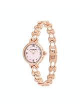 Coach Iris Qtz Basic Slim Light Blush Color Round Dial Women's Watch - 14504652