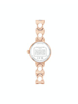 Coach Iris Qtz Basic Slim Light Blush Color Round Dial Women's Watch - 14504652
