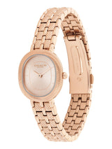 Coach Harlow Qtz Basic Slim Rose Gold Color Cushion Dial Women's Watch - 14504661