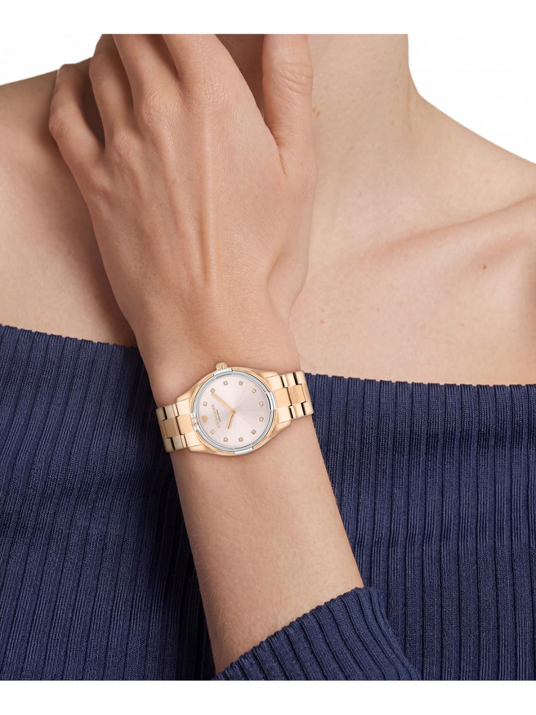Coach Brooks Pink 34 mm Dial Women Analog Watch 14504668
