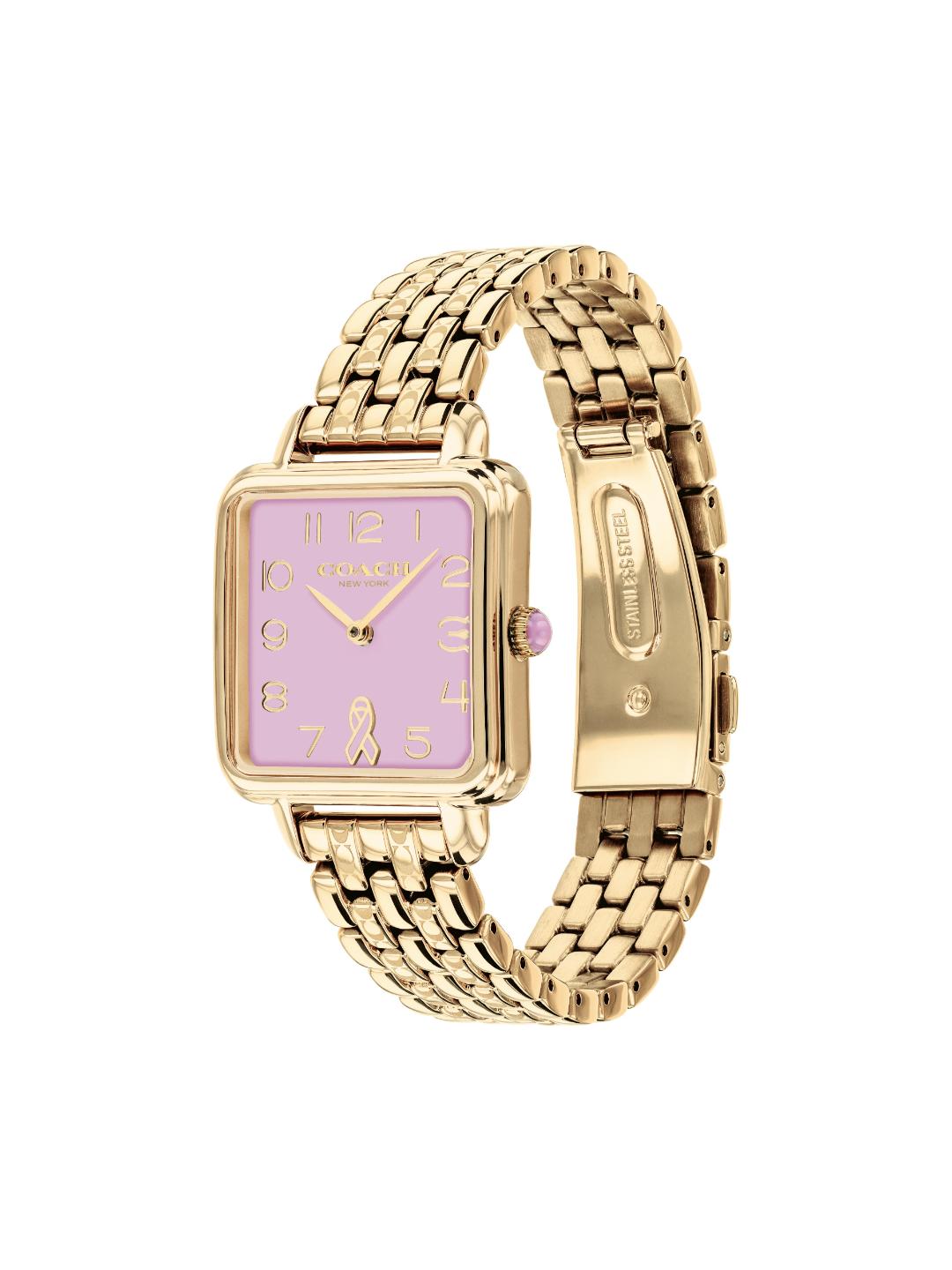 Coach Cass Pink 28 mm Dial Women Analog Watch 14504692