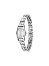 Coach Greta Qtz Basic Mini Silver White Tonneau Dial Women's Watch 14504715